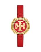 Tory Burch The Miller Leather Strap Watch, 36mm