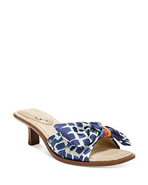 Sam Edelman Women's Darcie Bow Kitten Heel Slide Sandals