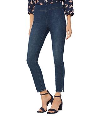 Nydj Petites Pull On Ankle Skinny Jeans In Clean Marcel