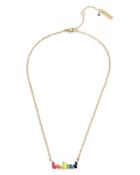 Kurt Geiger London Be Kind Bar Necklace, 16-18