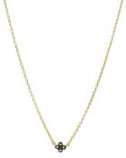 Freida Rothman Mini Clover Pendant Necklace In 14k Gold-plated, Platinum-plated & Rhodium-plated Sterling Silver, 16