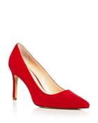 Charles David Women's Denise Suede Pointed Toe High-heel Pumps