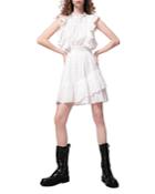 Pinko Ruffled Cotton Dress