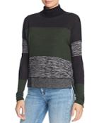 Rag & Bone/jean Bowery Striped Turtleneck Sweater