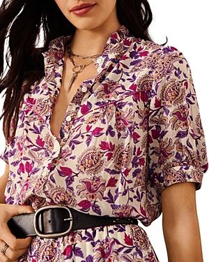 Ba & Sh Yoko Floral Print Blouse