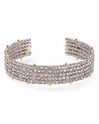 Alexis Bittar Crystal Accent Lace Cuff