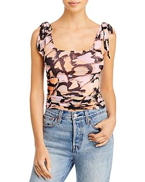 Free People Avenue Abstract Print Tank
