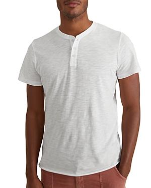 Marine Layer Short Sleeve Cotton Henley