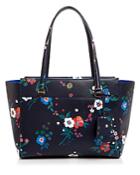 Tory Burch Parker Floral Print Small Tote