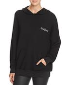 Project Social T New York Embroidered Hoodie Pullover