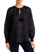 Lafayette 148 New York Eliza Pintucked Blouse