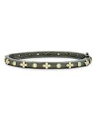 Fredia Rothman Clover Bangle Bracelet