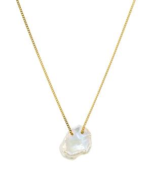 Chan Luu Cultured Freshwater Pearl Pendant Necklace In 18k Gold-plated Sterling Silver Or Sterling Silver, 16
