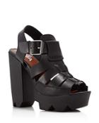 Mia Luka Peep Toe Platform High Heel Sandals - Compare At $79