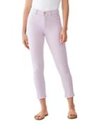 Dl1961 Farrow High-rise Cropped Skinny Jeans In Viola
