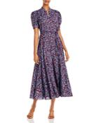 Derek Lam 10 Crosby Dylan Puff Sleeve Maxi Dress