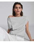 Reiss Christa Casual Drape Top