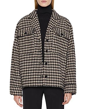 Anine Bing Flynn Houndstooth Jacket