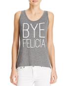 Knit Riot Bye Felicia Slit-back Tank - Compare At $54.99