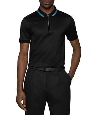 Boss Polston Slim Fit Zip Polo