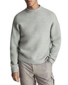 Reiss Rowane Solid Regular Fit Mock Neck Sweater