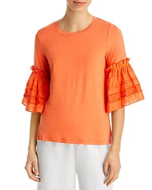 Kobi Halperin Spencer Ruffled Sleeve Tee