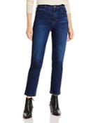 J Brand Alma High Rise Straight Jeans In Impulse