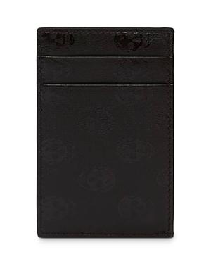 Alexander Mcqueen Leather Biker Skull Card Case