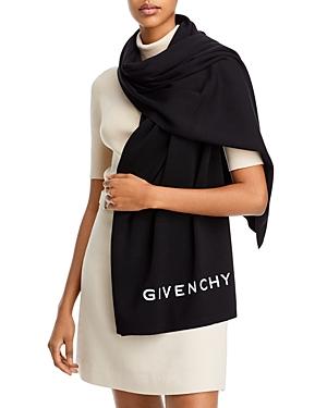 Givenchy Logo Wool Stole