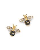 Bloomingdale's Diamond Bumble Bee Earrings In 14k Yellow Gold, 0.32 Ct. T.w. - 100% Exclusive