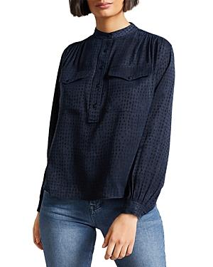 Ted Baker Agnez Polka Dot Blouse