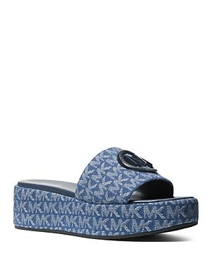 Michael Michael Kors Women's Sadler Platform Wedge Sandals
