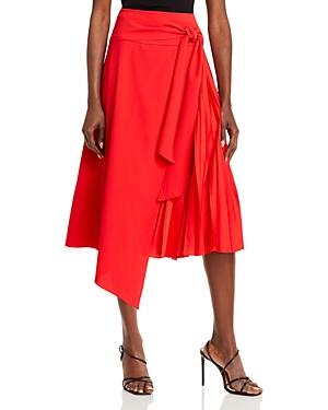 Alice And Olivia Zabana Asymmetric Midi Skirt