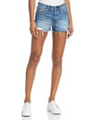 Levi's 501 Distressed Denim Shorts In Back To Your Heart