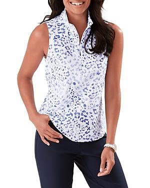 Tommy Bahama Aubrey Leopard Island Sleeveless Top