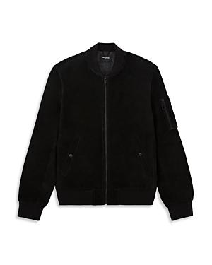 The Kooples Suede Zip Jacket