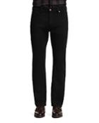 34 Heritage Courage Select Straight Fit Jeans In Double Black