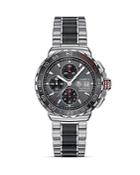 Tag Heuer Formula 1 Calibre 16 Chronograph Steel And Brushed Ceramic Watch, 44mm