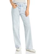 Pistola Bobbie Wide Leg Jeans In Light Blue