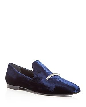 Via Spiga Women's Tallis Velvet Loafers - 100% Exclusive