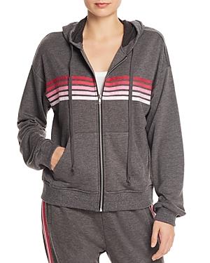 Honey Punch Ombre-stripe Hoodie