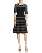 Calvin Klein Fit-and-flare Sweater Dress