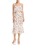 Wayf Imola Tiered Floral Dress