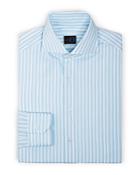 Eidos Mini Striped Dress Shirt - Regular Fit
