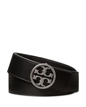 Tory Burch Women's Embellished Logo Belt
