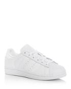 Adidas Women's Superstar Snake Embossed Lace Up Sneakers