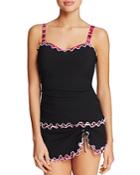 Profile By Gottex Indian Sunset D Cup Tankini Top