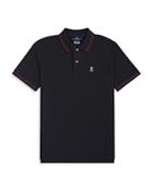 Psycho Bunny Anthony Pima Cotton Neon Tipped Regular Fit Polo Shirt