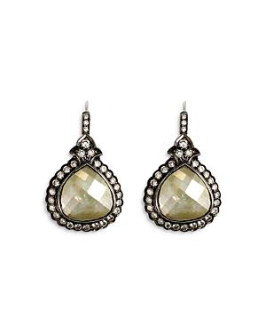 Amrapali Jewels 18k White Gold Diamond Teardrop Earrings