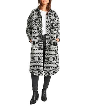 Bb Dakota X Steve Madden New World Jacquard Coat